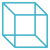 Cube-Shape-220-blue